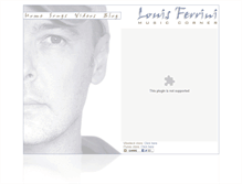 Tablet Screenshot of louisferrini.fvaweb.eu